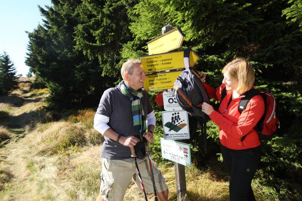 Wandern entlang des Grenzpanoramaweges Wandern entlang des Grenzpanoramaweges