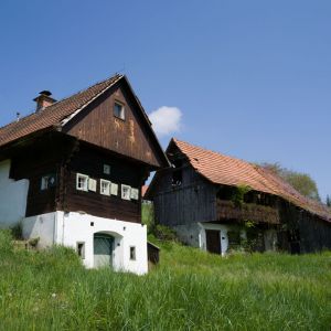 alter Baustil im Schilcherland   Kellerstockl