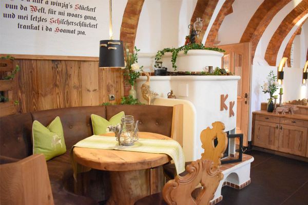 Gemutliche Sitzecke im Kloepferkeller Gemutliche Sitzecke im Kloepferkeller